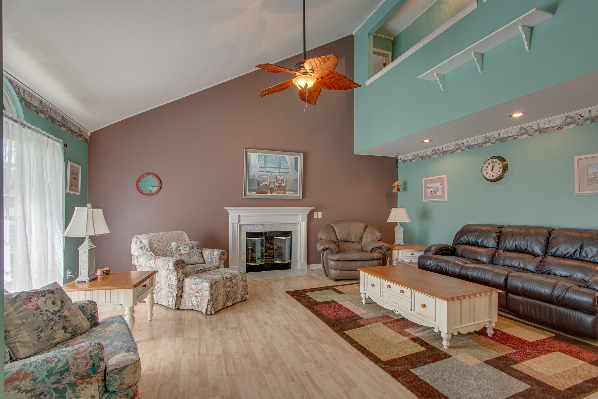 3624 Rutherford Drive Spring Hill, TN 37174 - Photo 5 of 33 a living room with furniture and a fireplace