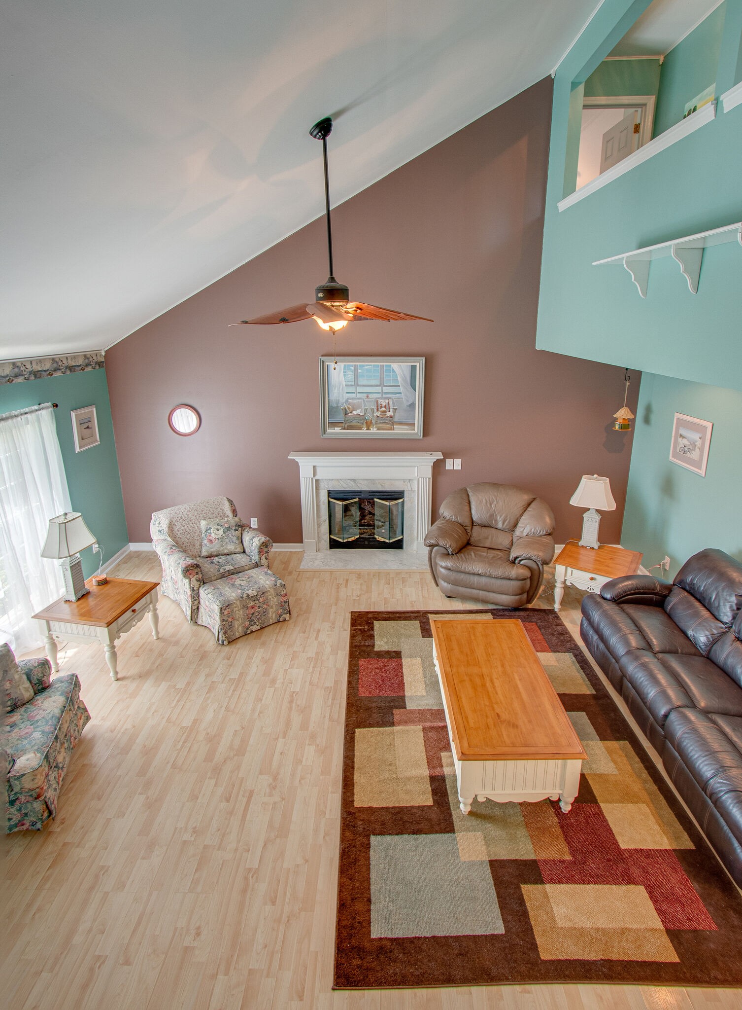 3624 Rutherford Drive Spring Hill, TN 37174 - Photo 8 of 33 a living room with furniture and a fireplace