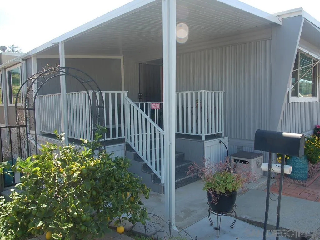 a view of balcony and patio