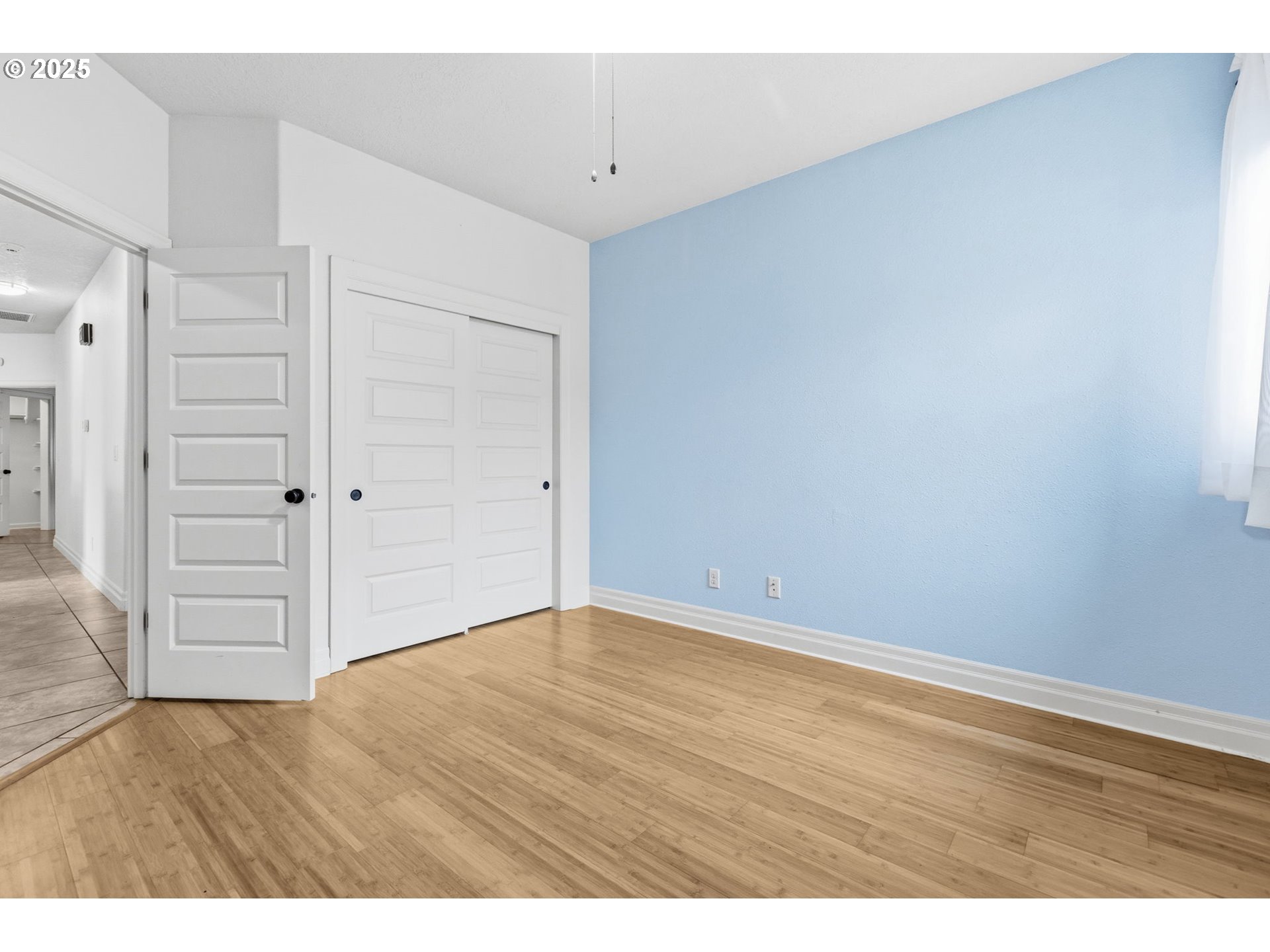 4879 Northeast Granite Avenue Albany, OR 97321 - Photo 38 of 47 wooden floor in an empty room