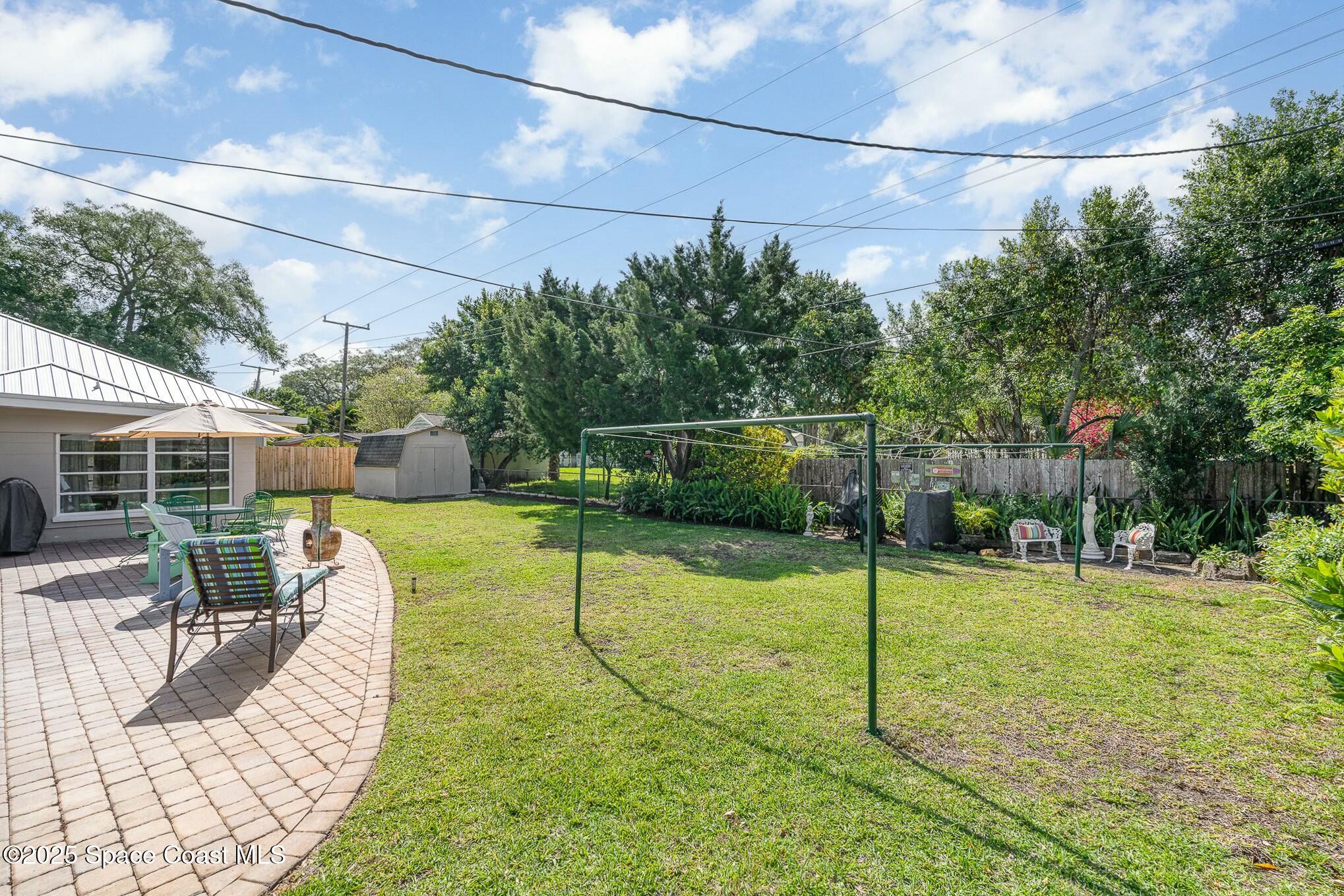 37 Valencia Road Rockledge, FL 32955 - Photo 22 of 27 Backyard