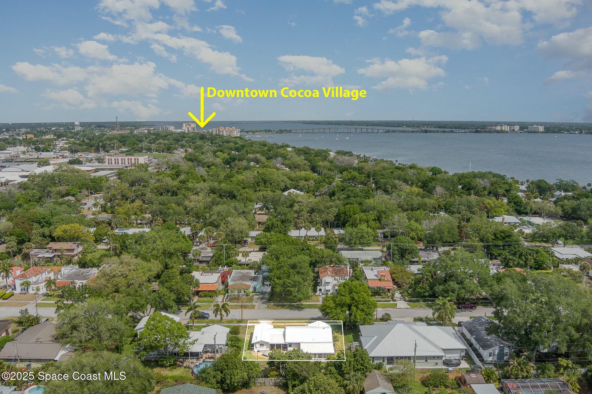 37 Valencia Road Rockledge, FL 32955 - Photo 26 of 27 Aerial View North