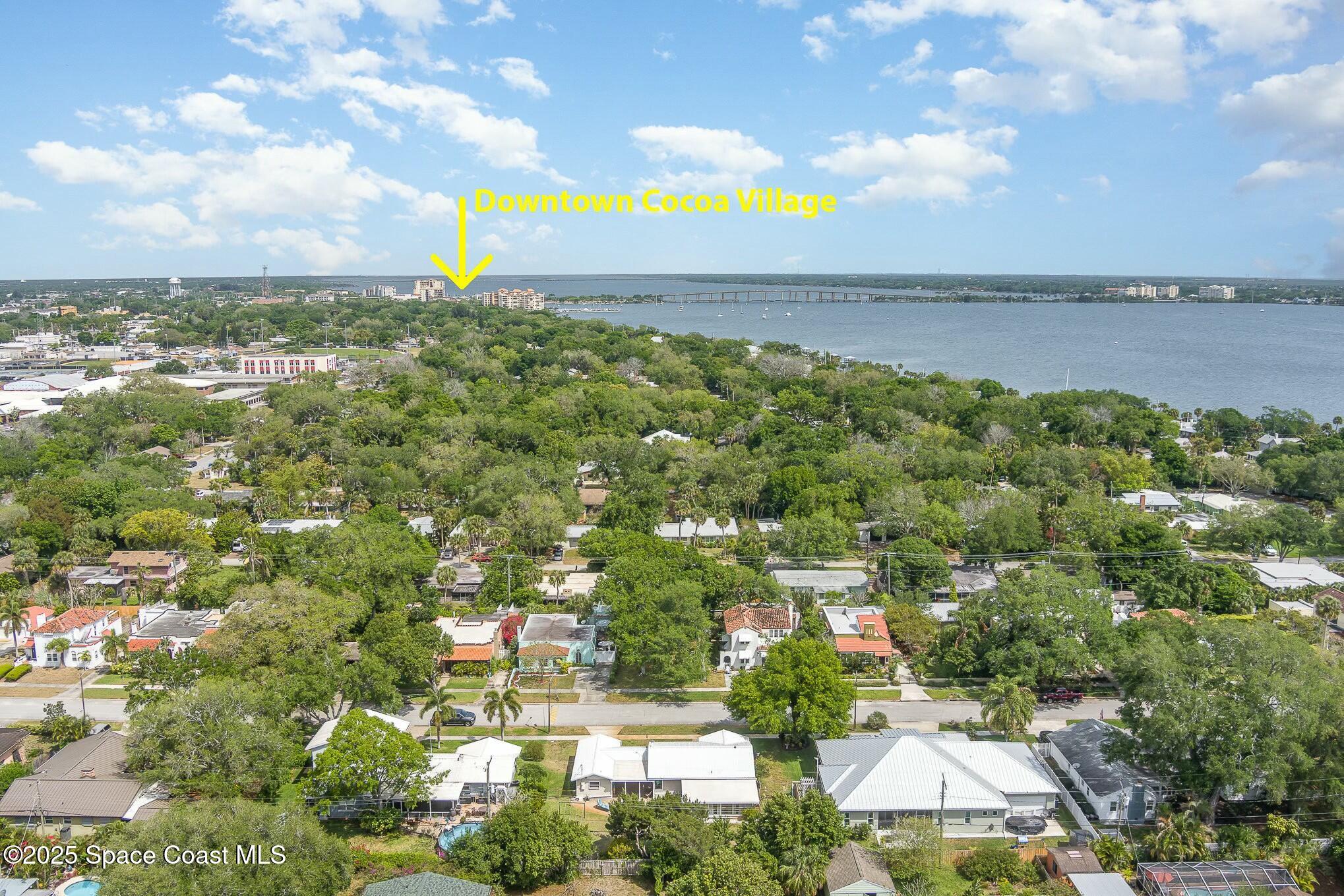 37 Valencia Road Rockledge, FL 32955 - Photo 5 of 27 Aerial View North