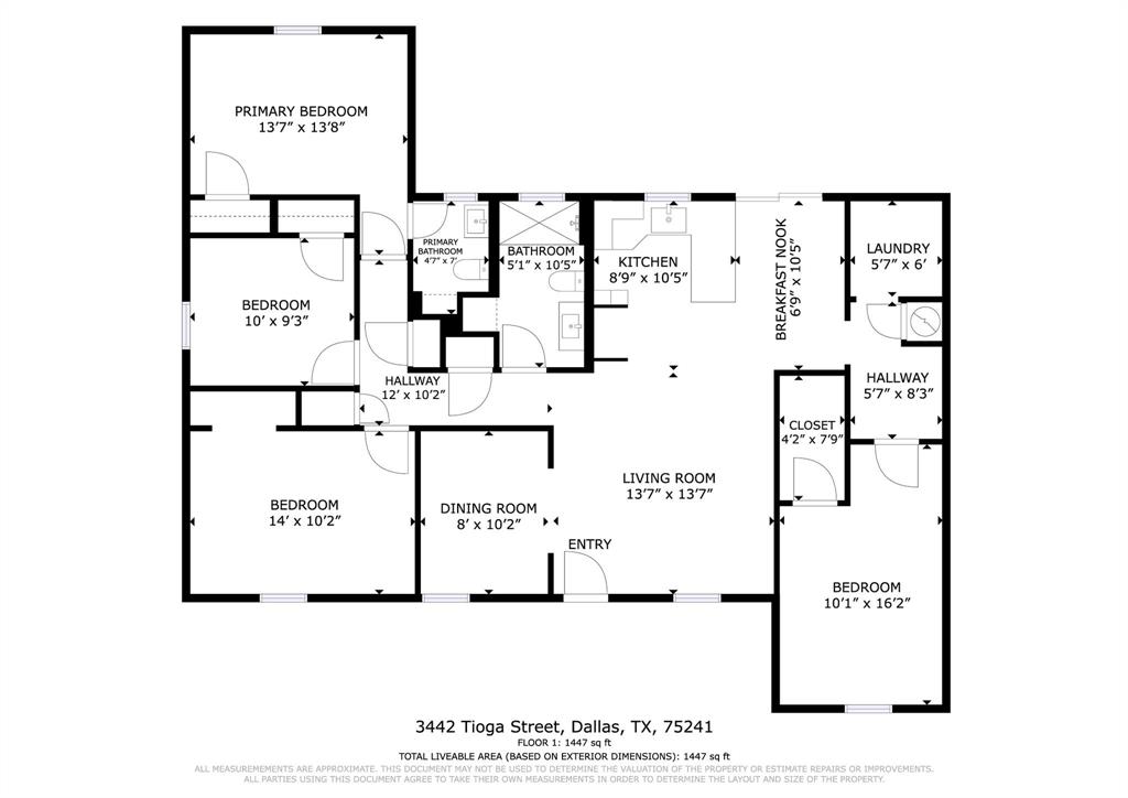 3442 Tioga Street Dallas, TX 75241 - Photo 28 of 28 a picture of a book and a bed