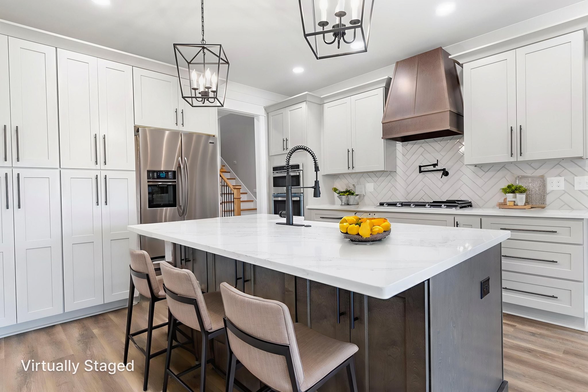 887 Ovoca Lake Road Tullahoma, TN 37388 - Photo 19 of 58 a kitchen with stainless steel appliances a sink a stove a refrigerator and cabinets