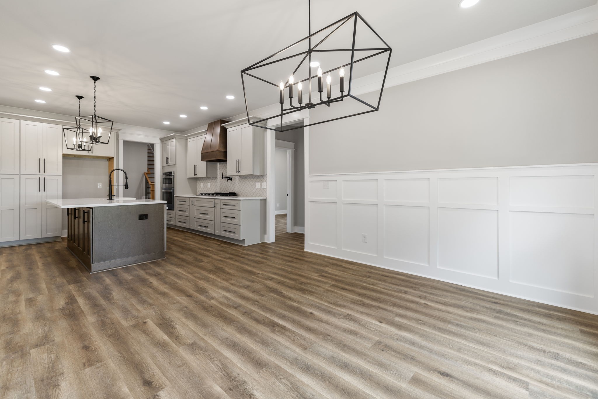 887 Ovoca Lake Road Tullahoma, TN 37388 - Photo 27 of 58 a view of a kitchen with wooden floor and a window