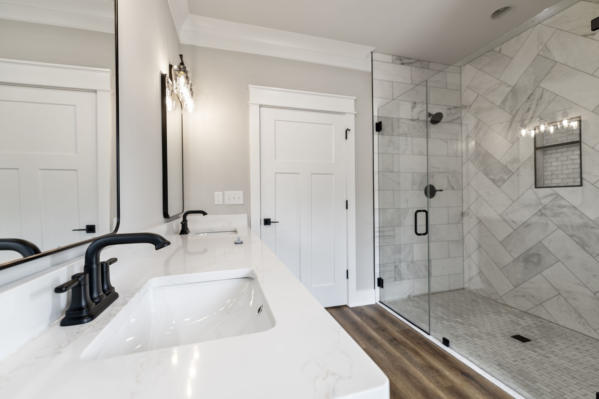 887 Ovoca Lake Road Tullahoma, TN 37388 - Photo 34 of 58 a bathroom with a sink and a shower