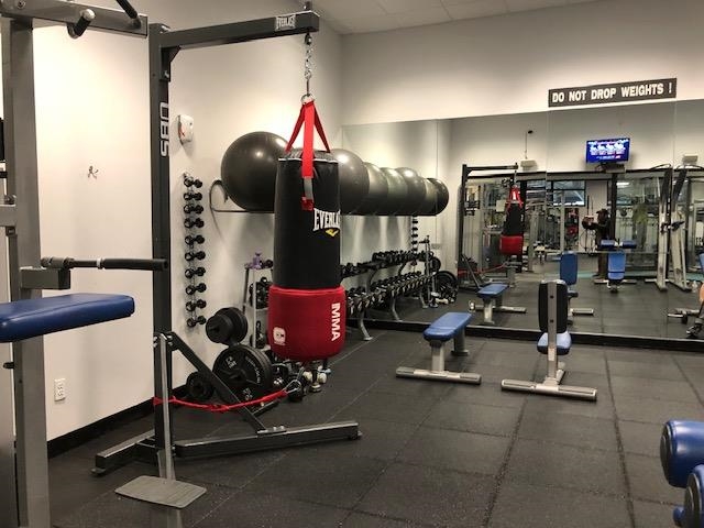 7002 Boulevard East, Unit 42D Guttenberg, NJ 07093 - Photo 36 of 42 a room with gym equipment