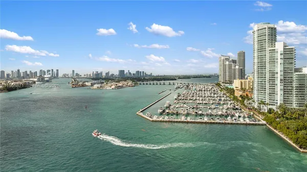 a living room with furniture and potted plant