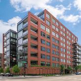 a front view of a building