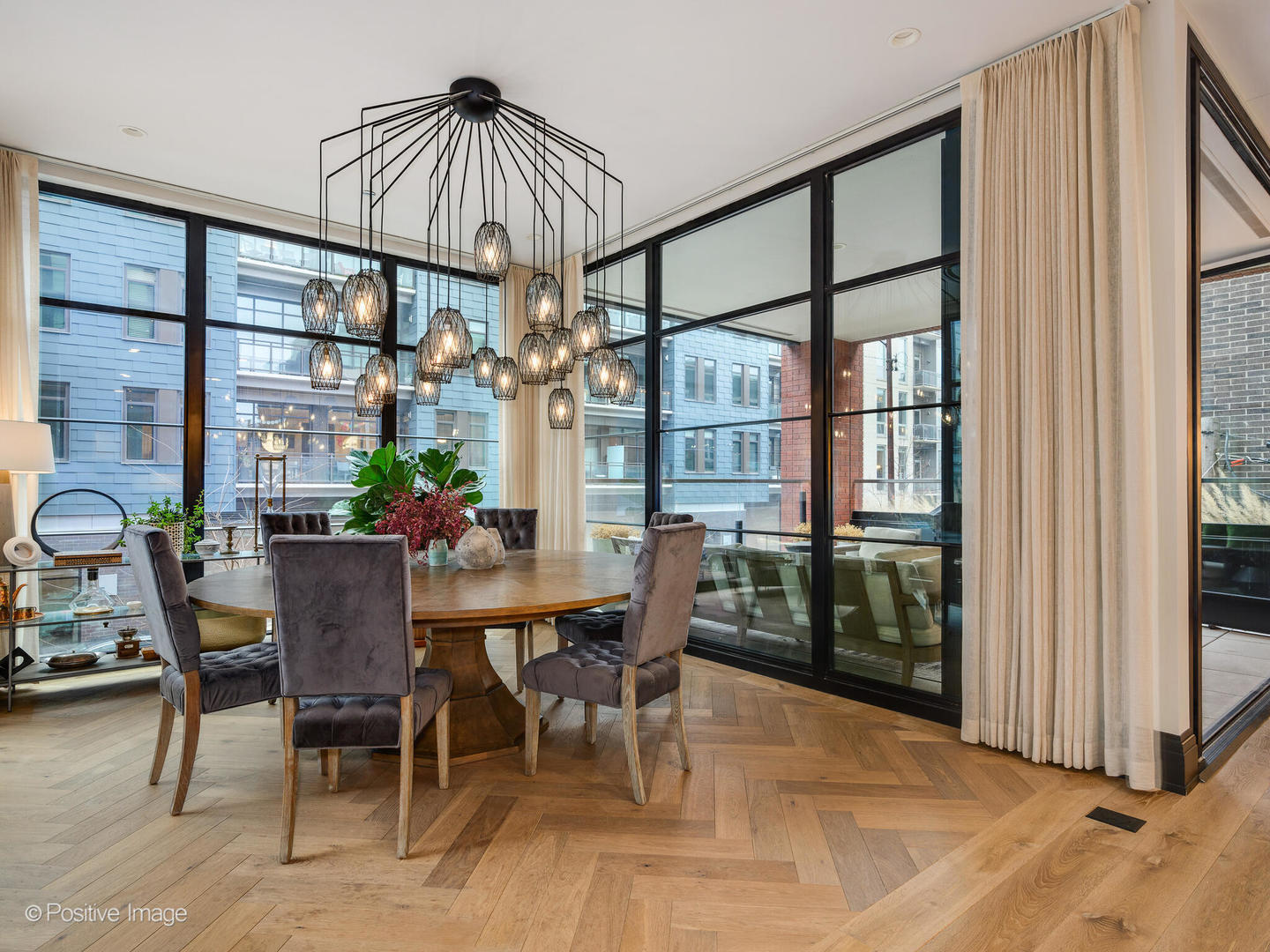 1109 West Washington Boulevard, Unit 2C Chicago, IL 60607 - Photo 24 of 40 a dining room with furniture and window