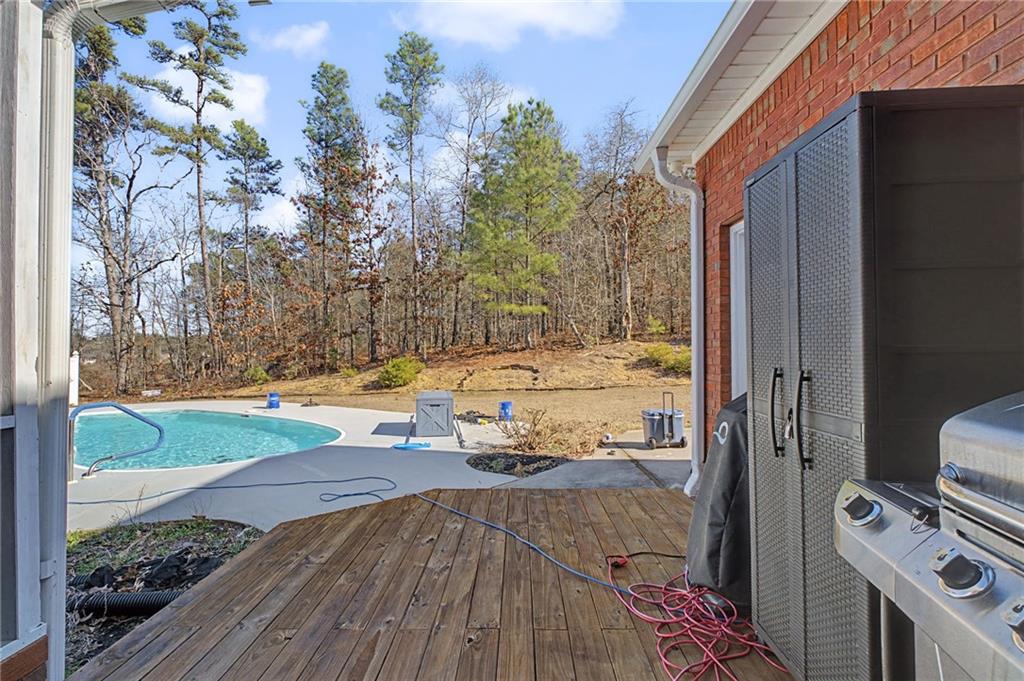 15 County Road 396 Centre, AL 35960 - Photo 40 of 54 a view of a balcony with wooden floor