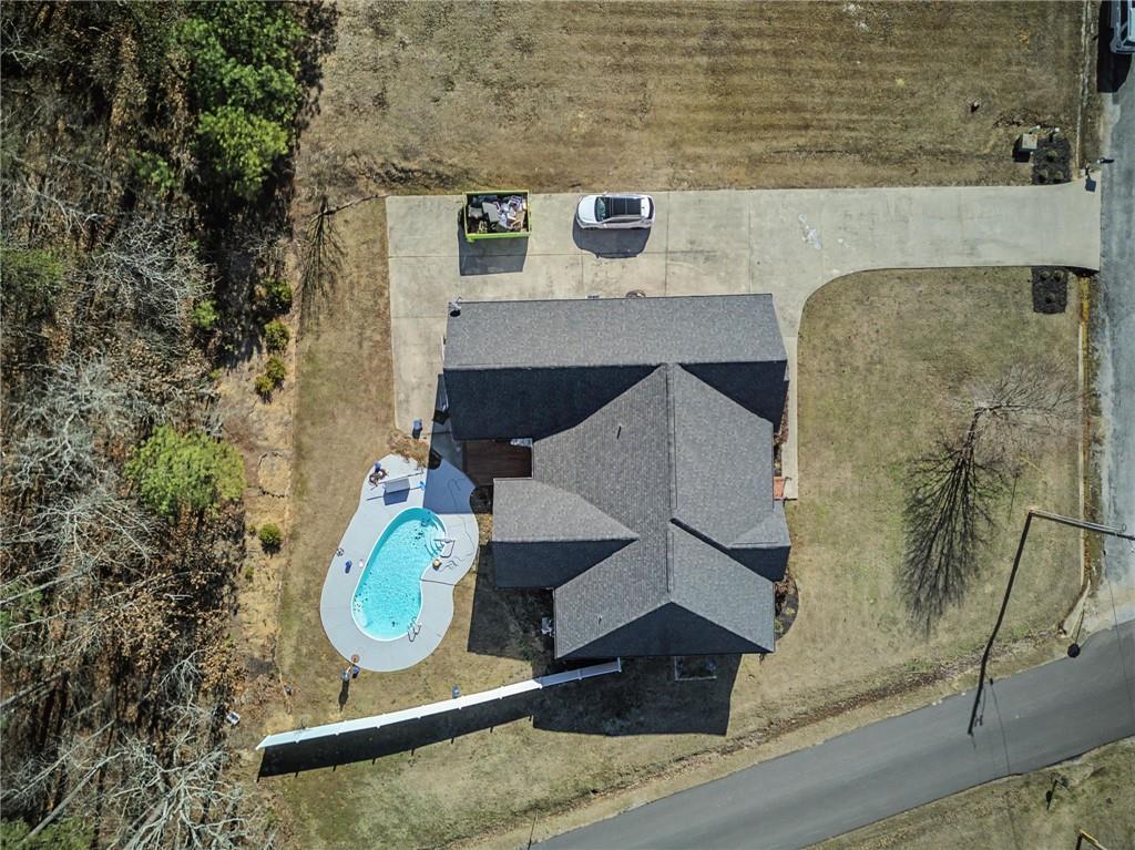15 County Road 396 Centre, AL 35960 - Photo 52 of 54 an aerial view of a highlighted house
