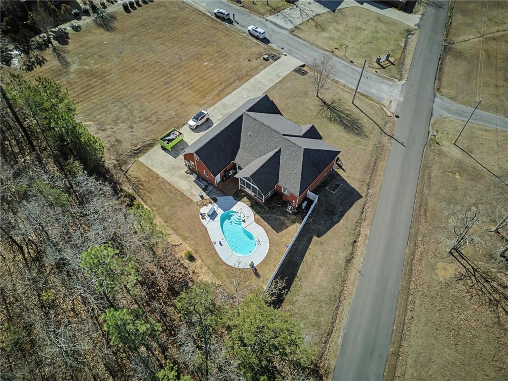 15 County Road 396 Centre, AL 35960 - Photo 53 of 54 an aerial view of a house with outdoor space