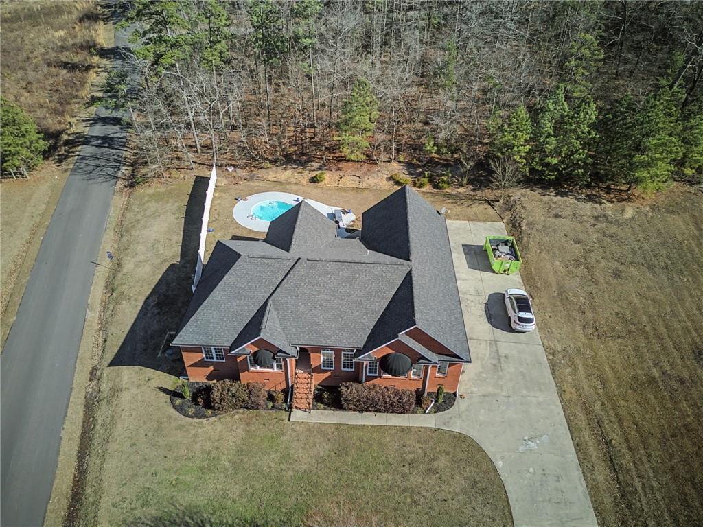 15 County Road 396 Centre, AL 35960 - Photo 54 of 54 an aerial view of a house with outdoor space