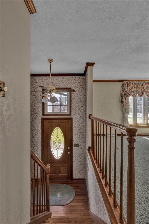 4930 Dutch Ridge Road Brighton Township, PA 15009 - Photo 4 of 25 a view of a hallway with wooden floor and front door