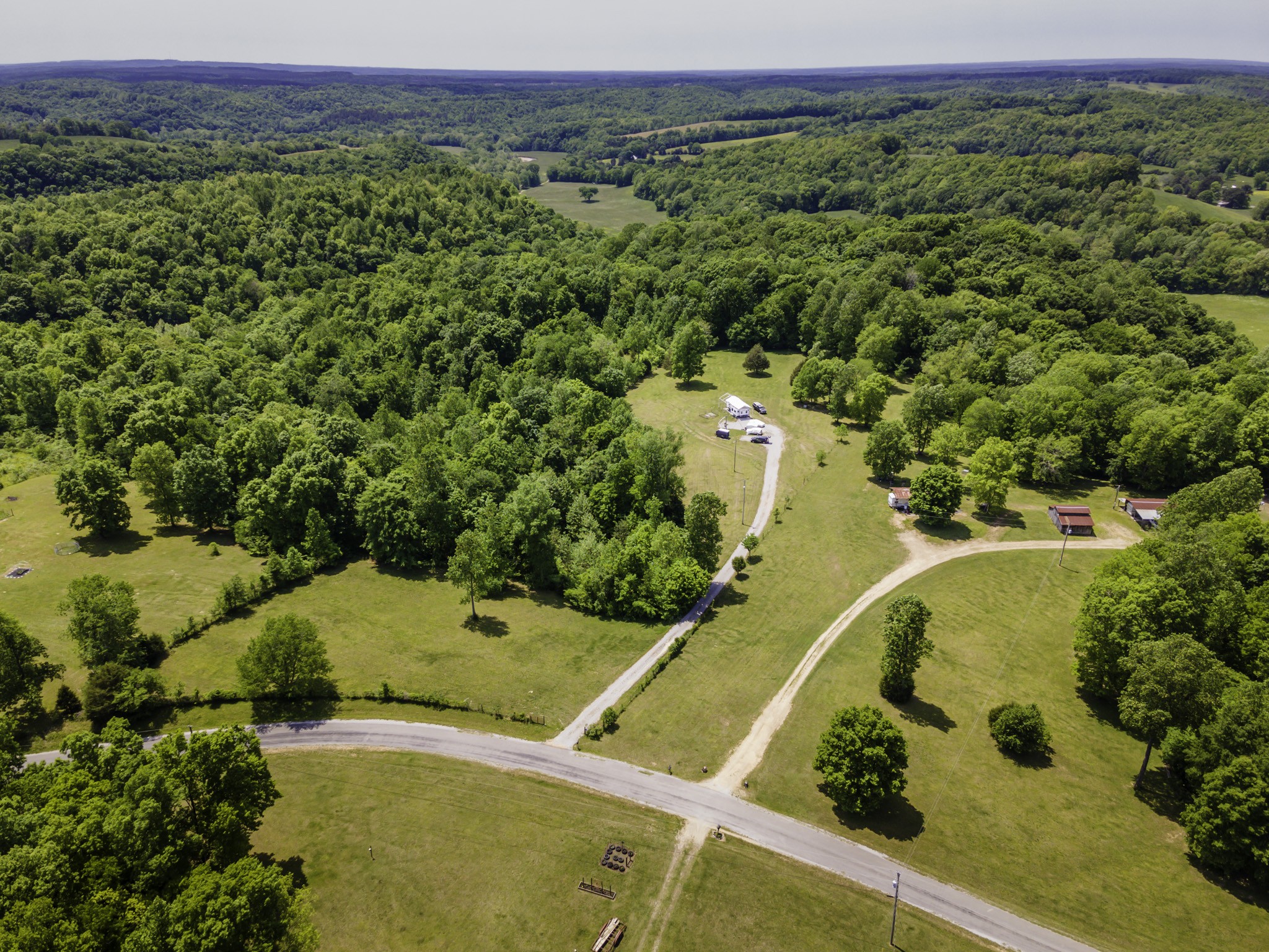 133 Clifton Road Lawrenceburg, TN 38464 - Photo 12 of 27 an aerial view of a house with a yard