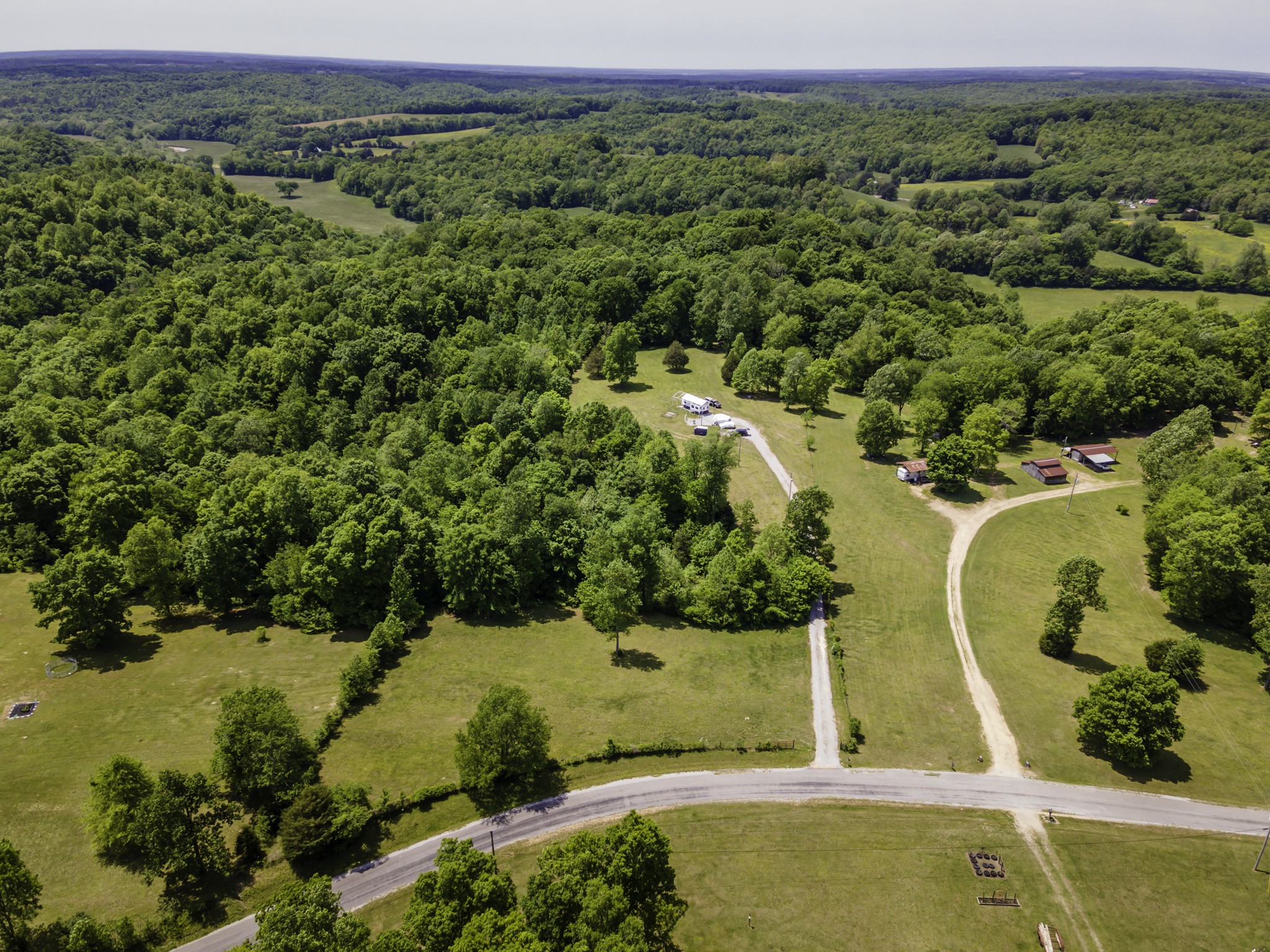 133 Clifton Road Lawrenceburg, TN 38464 - Photo 13 of 27 an aerial view of a house with a yard