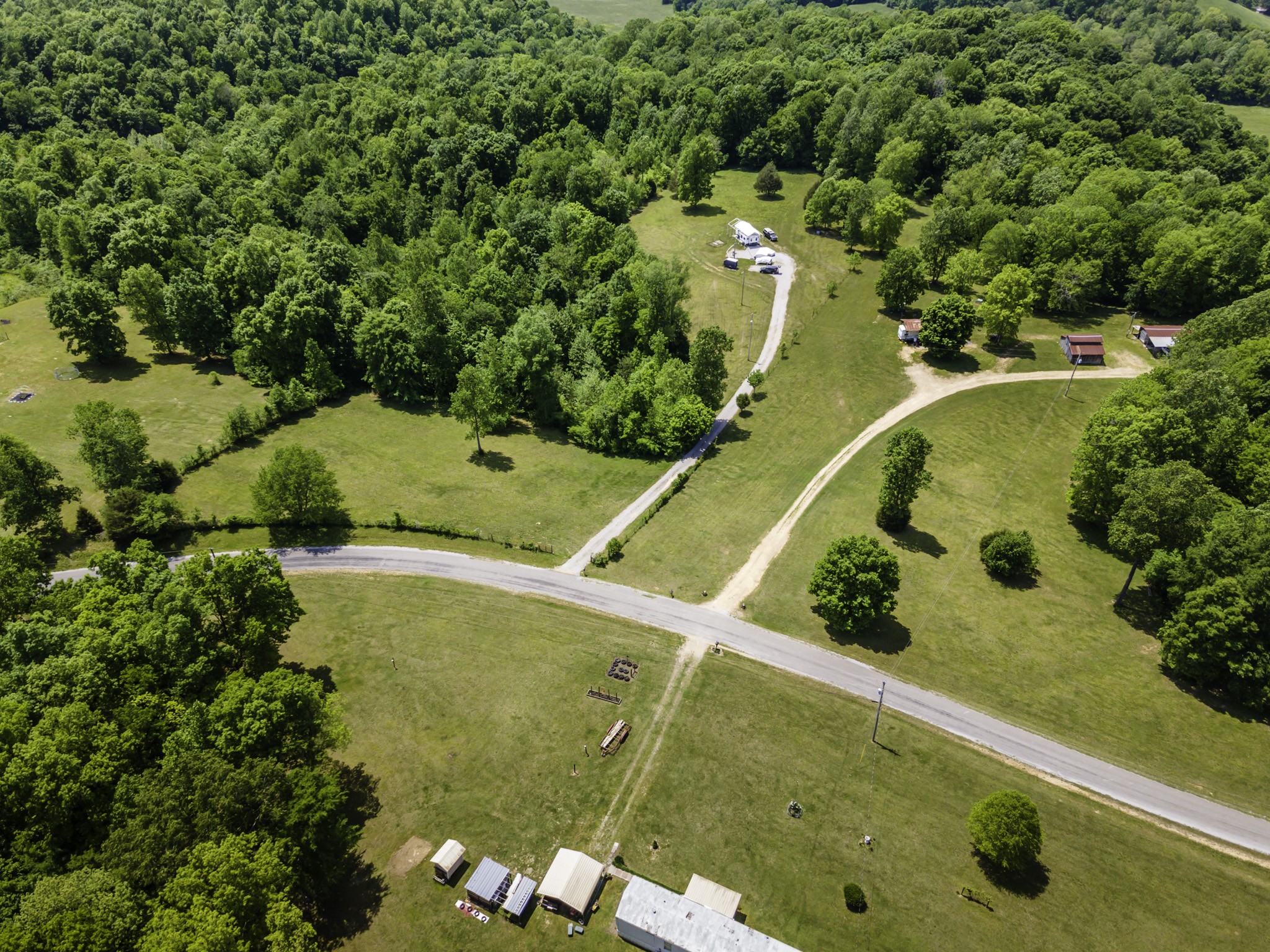133 Clifton Road Lawrenceburg, TN 38464 - Photo 10 of 27 an aerial view of a residential houses with outdoor space