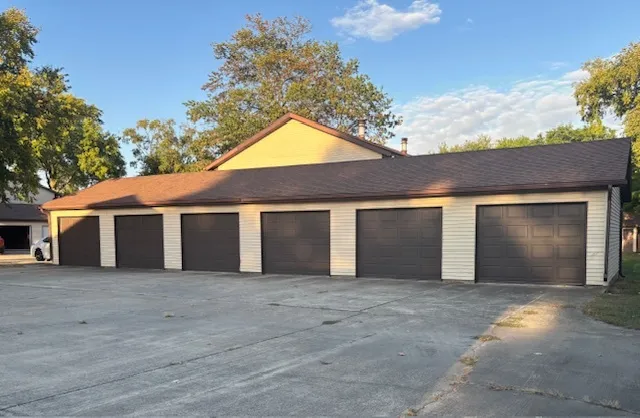 a view of a room with an empty space