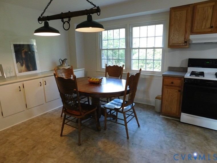838 Crymes Road Keysville, VA 23947 - Photo 42 of 49 Dining area with baseboards and light floors