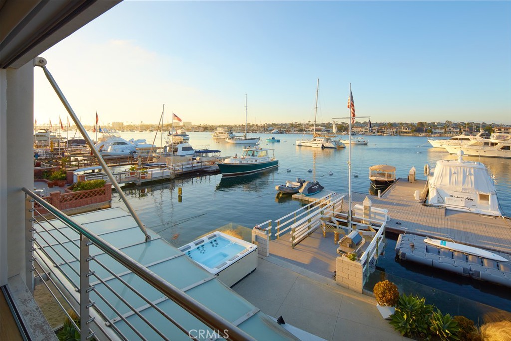 1042 West Bay Avenue Newport Beach, CA 92661 - Photo 22 of 37 a view of a lake with sitting area