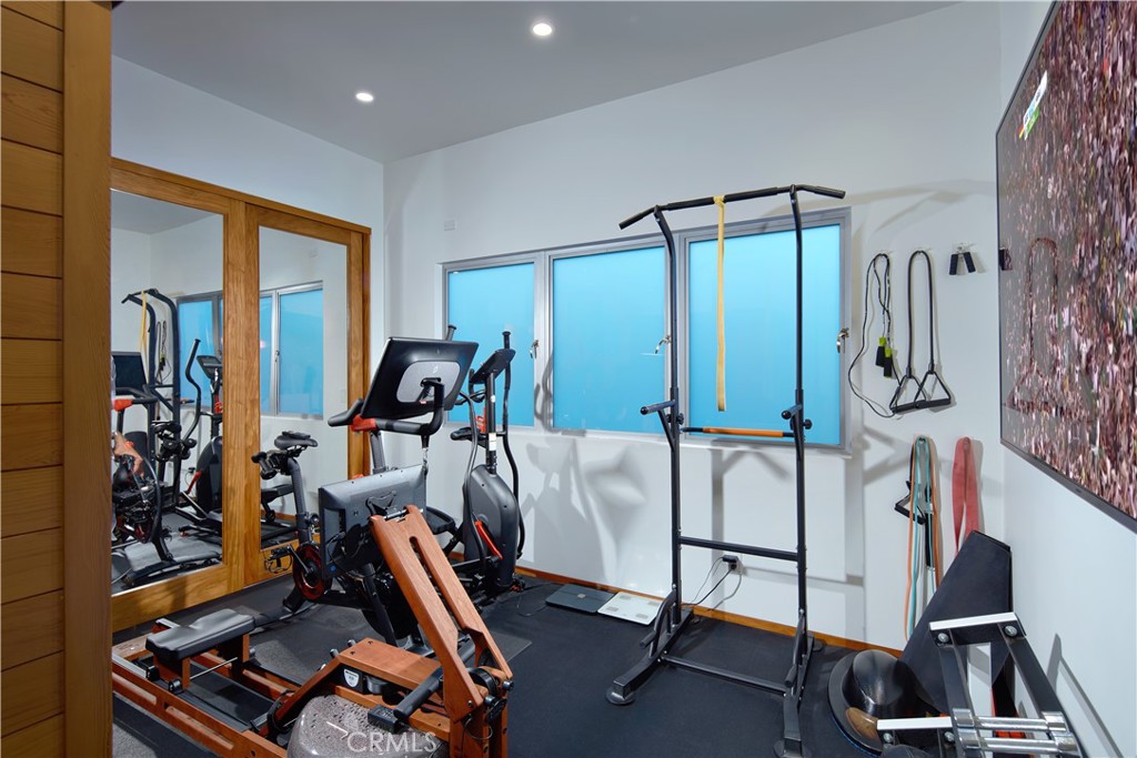 1042 West Bay Avenue Newport Beach, CA 92661 - Photo 34 of 37 a view of a room with gym equipment