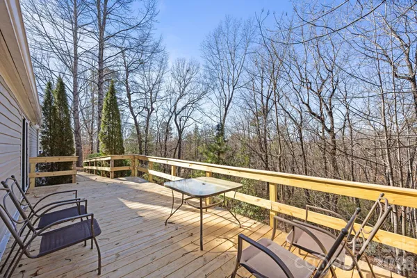 a view of outdoor space with seating