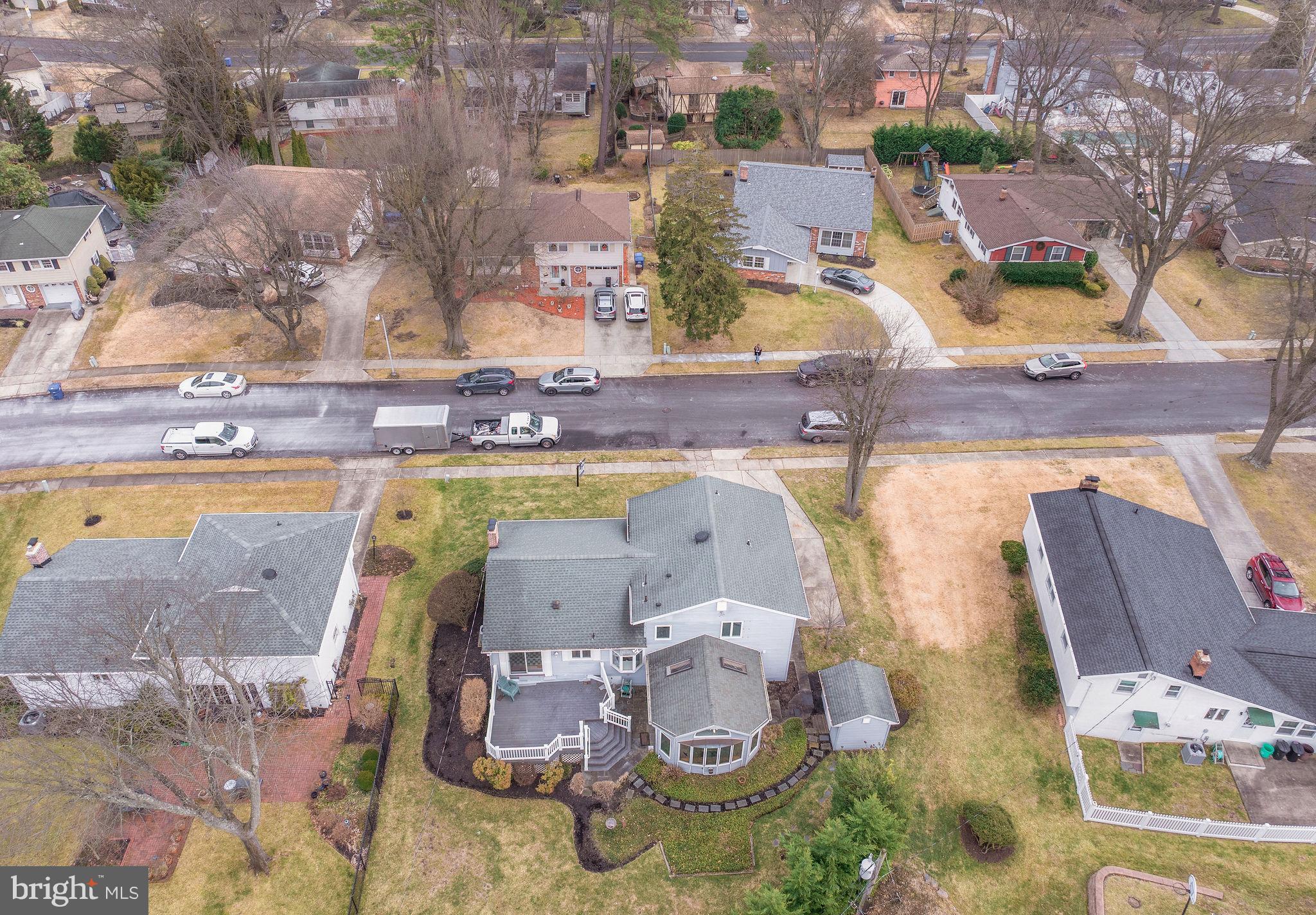 122 Leeds Road Mount Laurel, NJ 08054 - Photo 35 of 36 an aerial view of a house with outdoor space