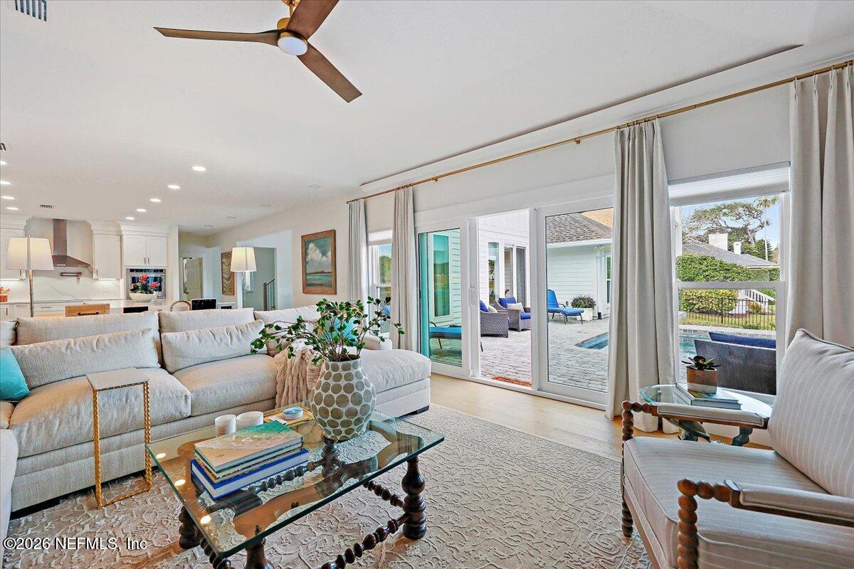 2253 Beachcomber Trail Atlantic Beach, FL 32233 - Photo 14 of 42 a living room with furniture and a large window