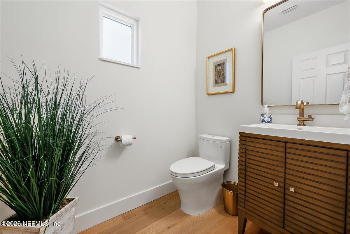 2253 Beachcomber Trail Atlantic Beach, FL 32233 - Photo 17 of 42 a bathroom with a sink and a mirror