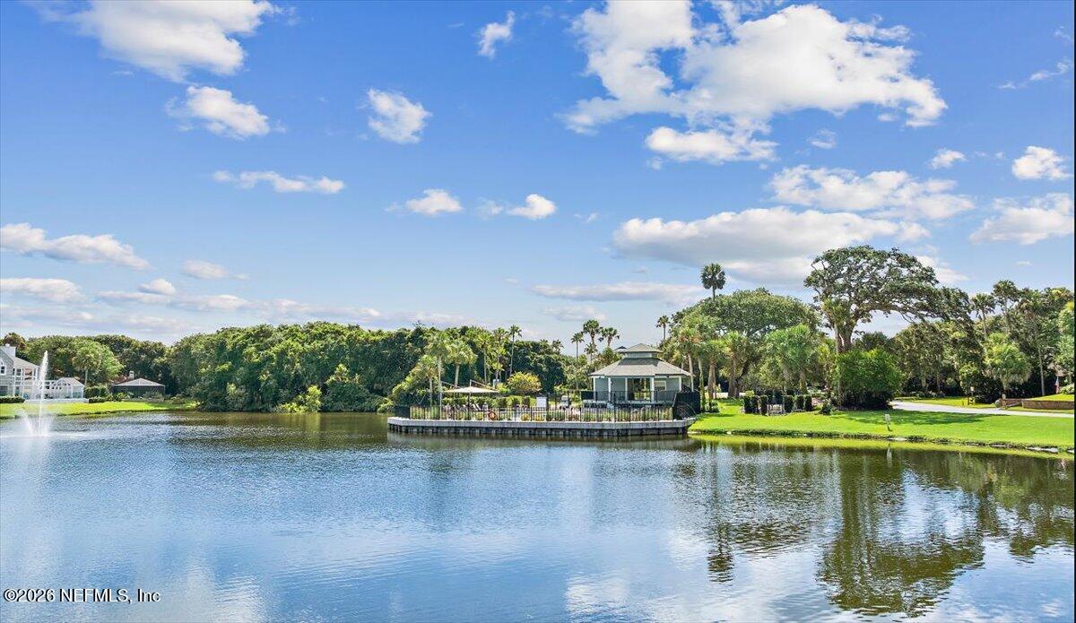 2253 Beachcomber Trail Atlantic Beach, FL 32233 - Photo 35 of 42 a view of a lake with a yard