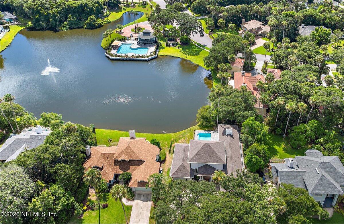 2253 Beachcomber Trail Atlantic Beach, FL 32233 - Photo 38 of 42 an aerial view of a house with yard swimming pool and outdoor seating
