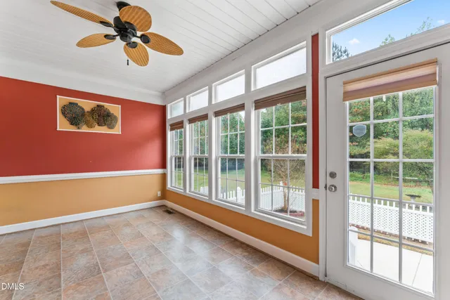 a view of room with window