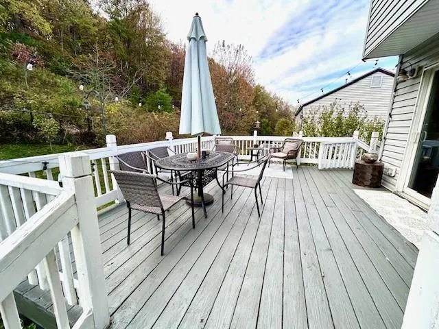 a view of deck with patio