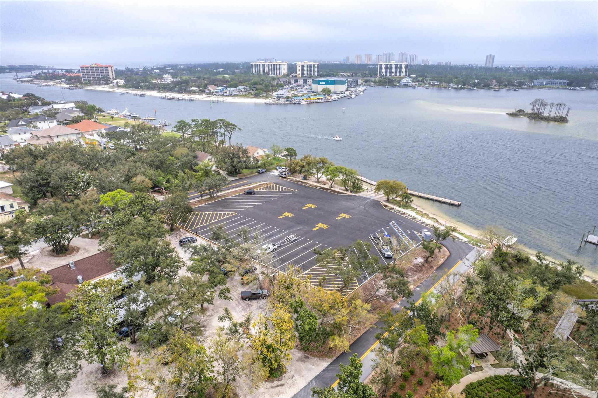 5661 Galvez Road Pensacola, FL 32507 - Photo 17 of 60 a view of a city and lake view