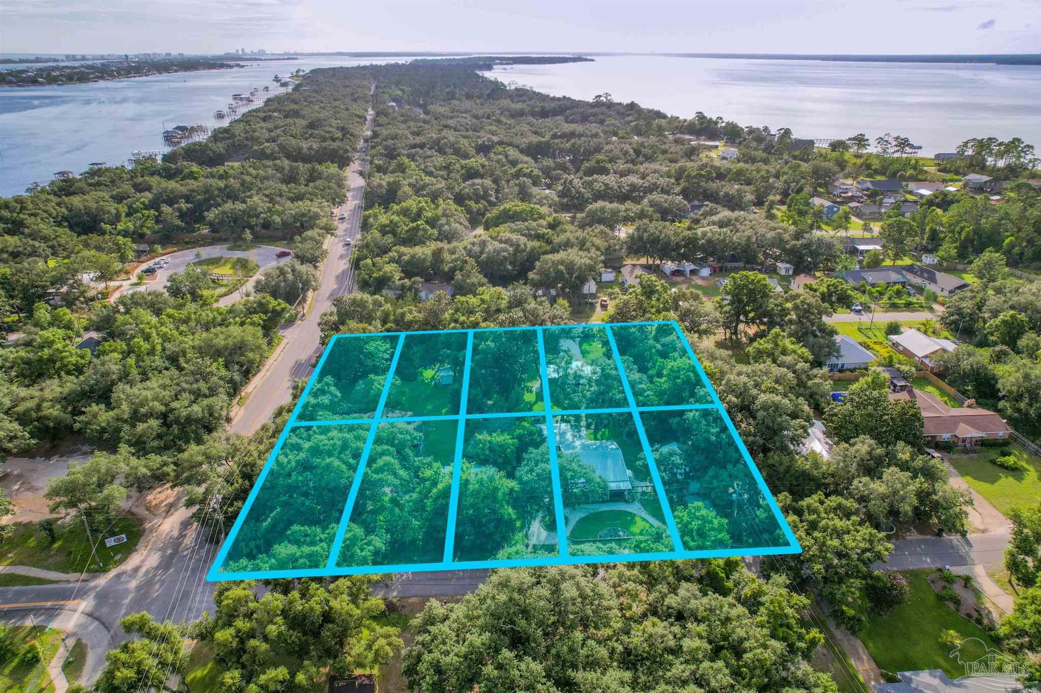 5661 Galvez Road Pensacola, FL 32507 - Photo 29 of 60 an aerial view of a football ground
