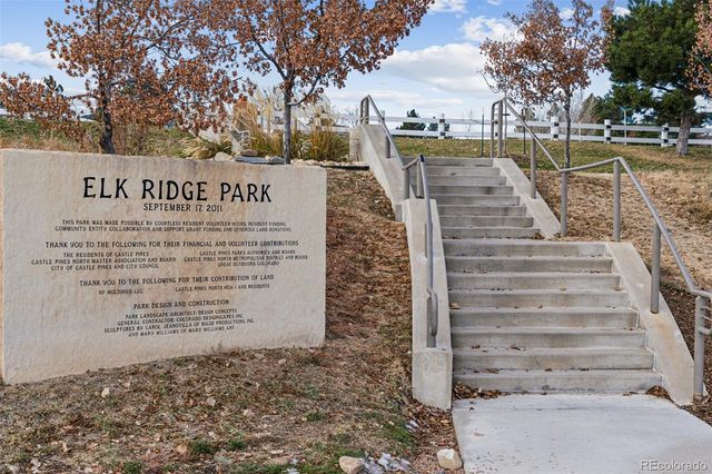 a view of a pathway with a building