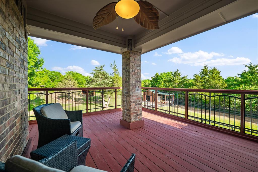 1820 Winningkoff Road Lucas, TX 75002 - Photo 22 of 40 Balcony off of the primary bedroom