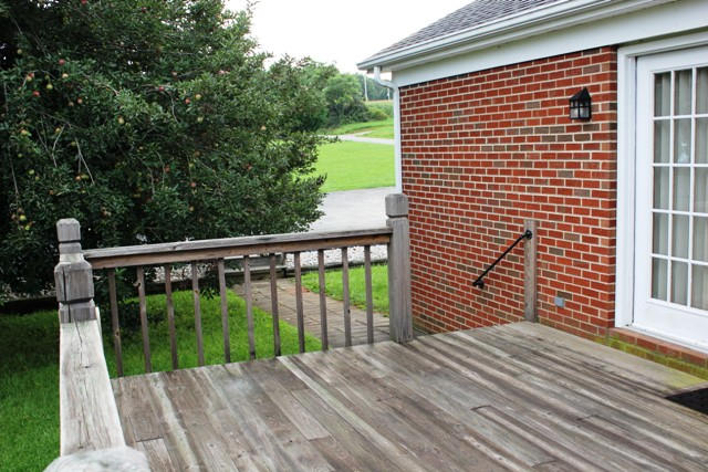 4501 Retreat Road Boones Mill, VA 24065 - Photo 48 of 57 a view of a balcony with wooden floor