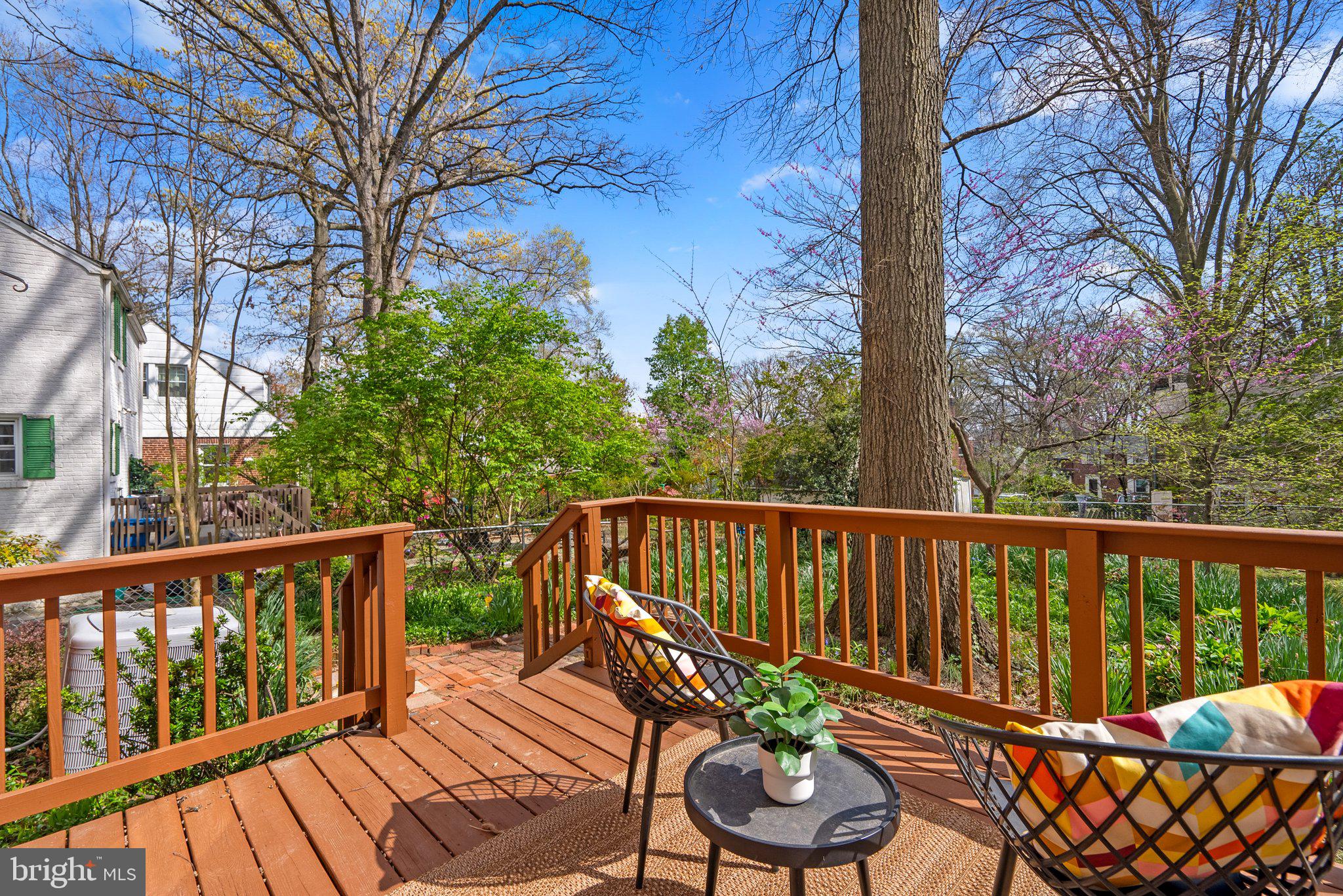 1113 Lancaster Road Takoma Park, MD 20912 - Photo 15 of 39 Deck off of kitchen