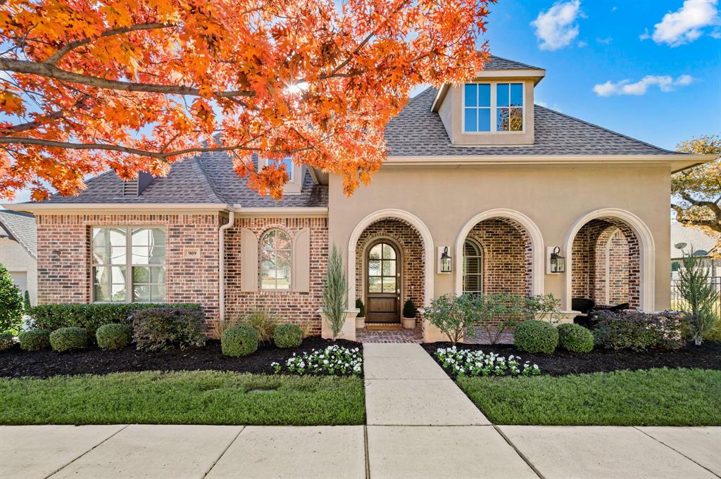 909 Winding Ridge Trail Southlake, TX 76092 - Photo 36 of 36 a front view of a house with garden