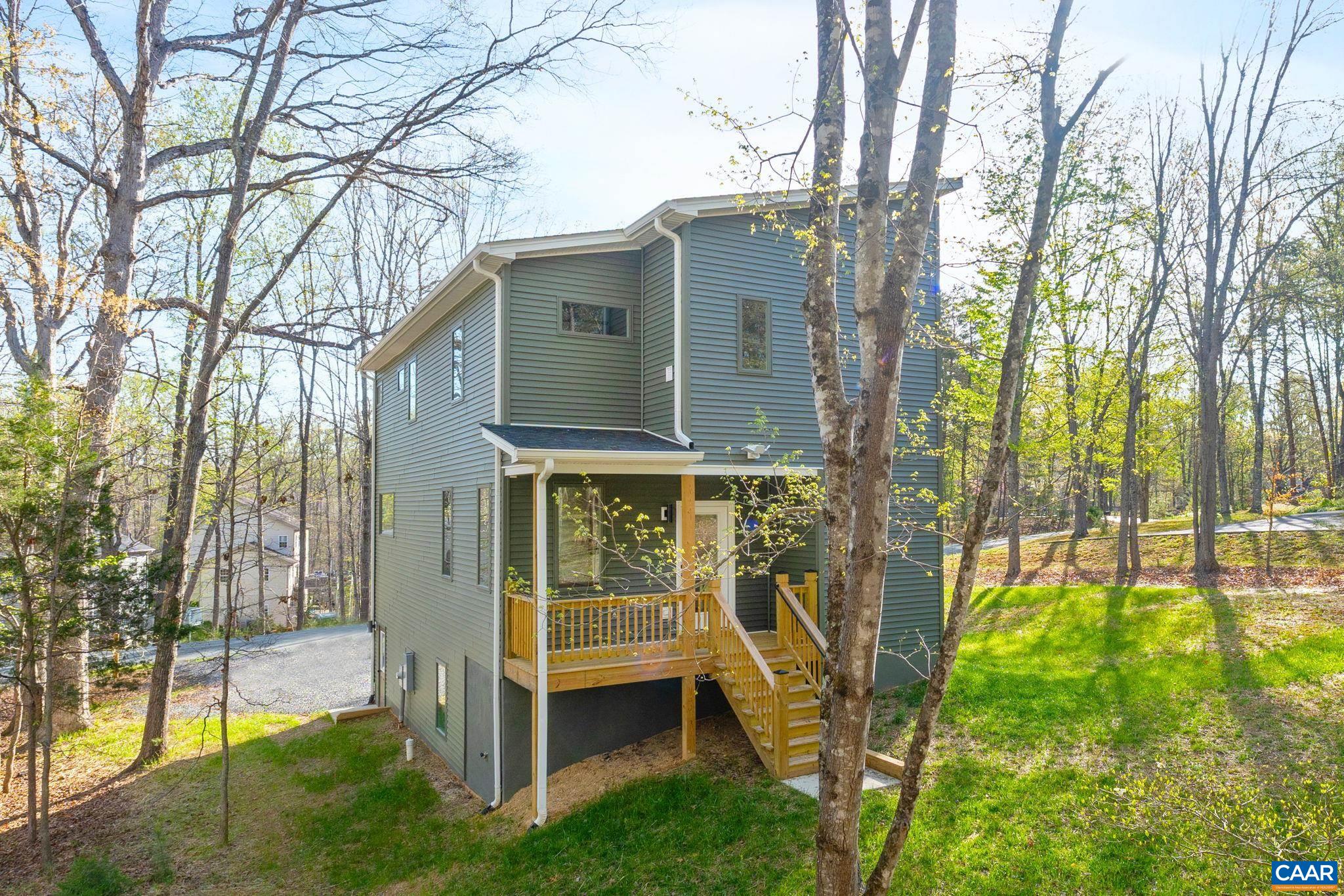 34 Turkeysag Trail Palmyra, VA 22963 - Photo 49 of 55 a view of backyard with large trees