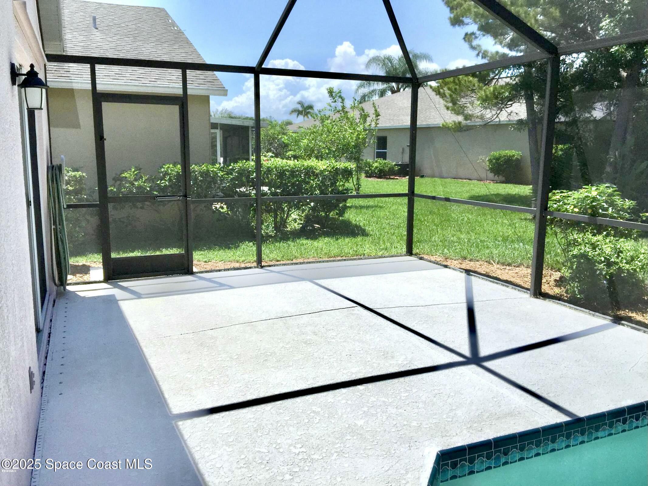 974 Villa Drive Melbourne, FL 32940 - Photo 17 of 18 Screened Patio Deck