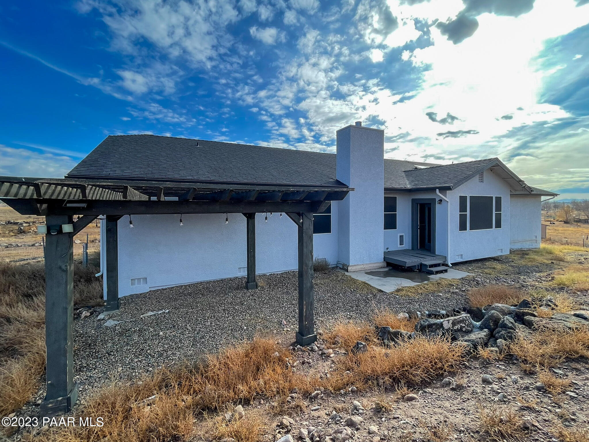 22030 North Rustic Ranch Road Paulden, AZ 86334 - Photo 28 of 31 Back of Home