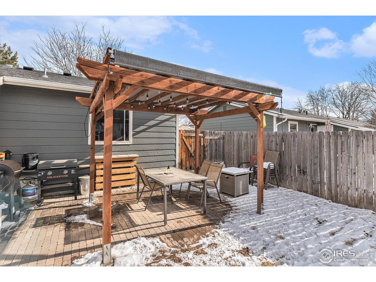 7849 First Street Wellington, CO 80549 - Photo 19 of 20 Paver Outdoor Living with Pergola (2020)