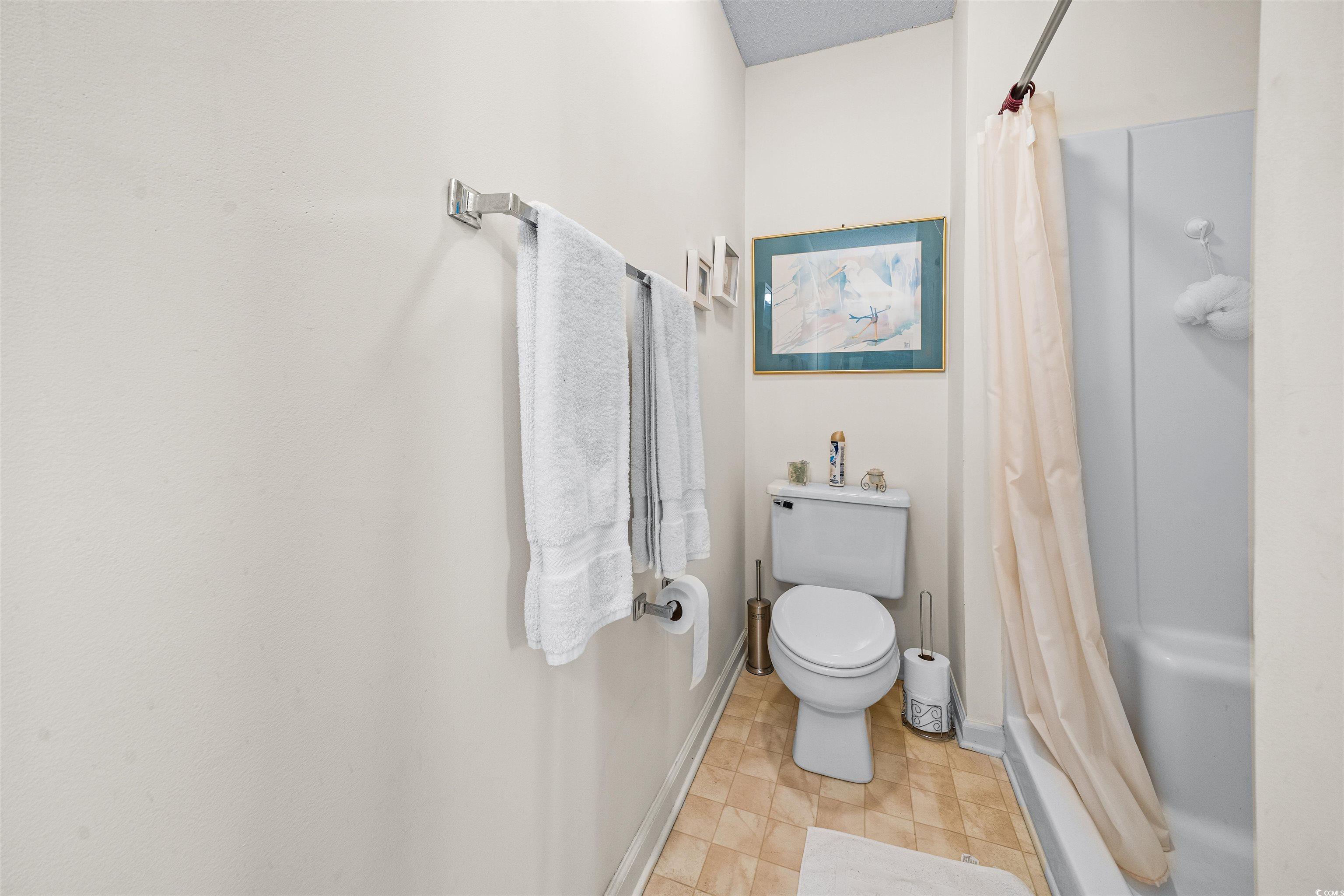 207 Landing Road, Unit F North Myrtle Beach, SC 29582 - Photo 17 of 27 Bathroom featuring toilet and walk in shower