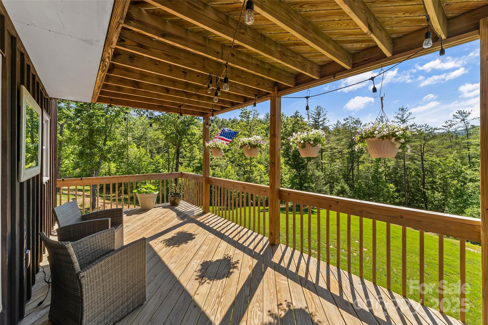 2508 Wolf Pit Road Morganton, NC 28655 - Photo 25 of 48 a view of balcony with a potted plant