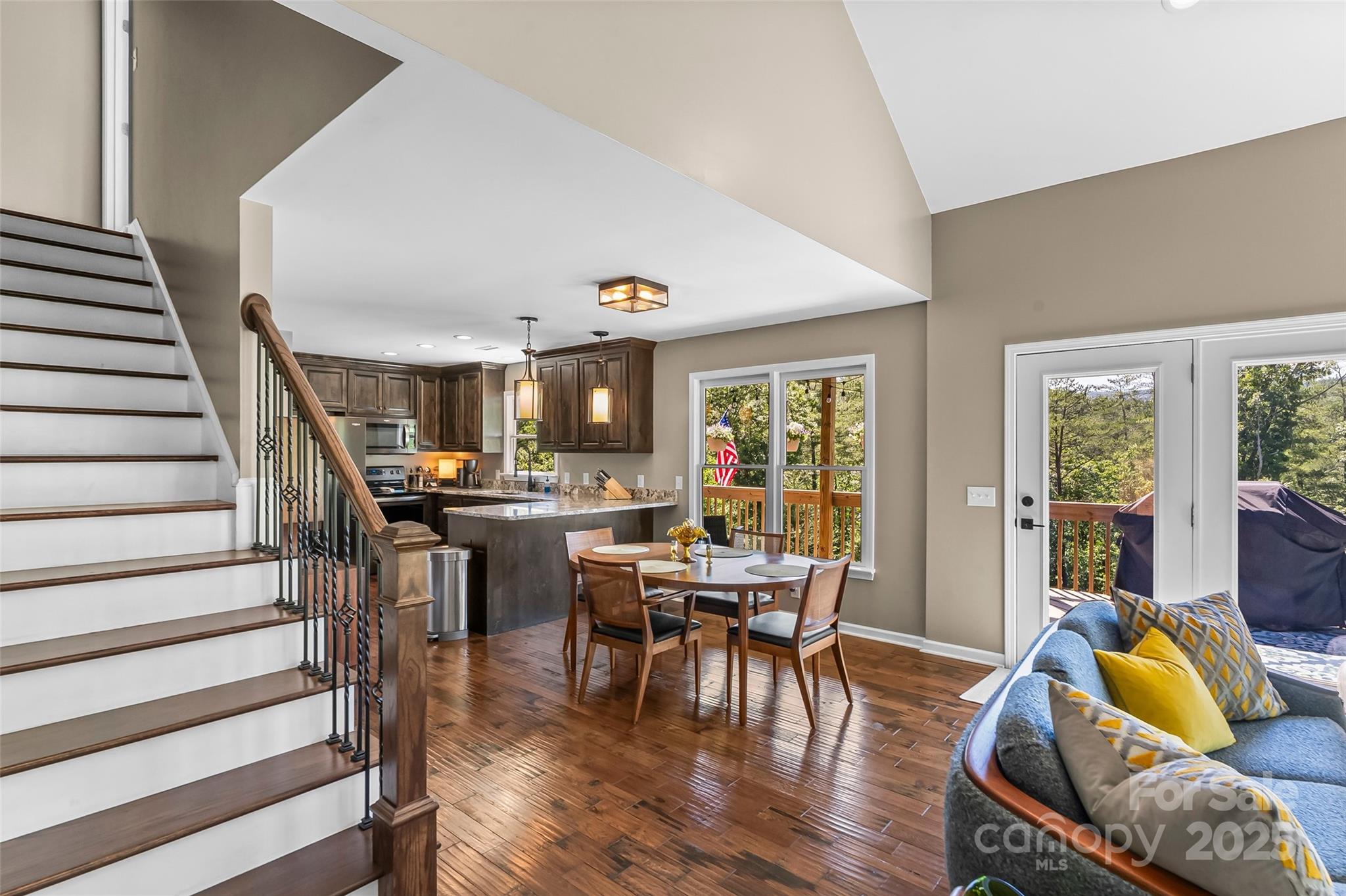 2508 Wolf Pit Road Morganton, NC 28655 - Photo 6 of 48 a view of a livingroom with furniture and lounge chair