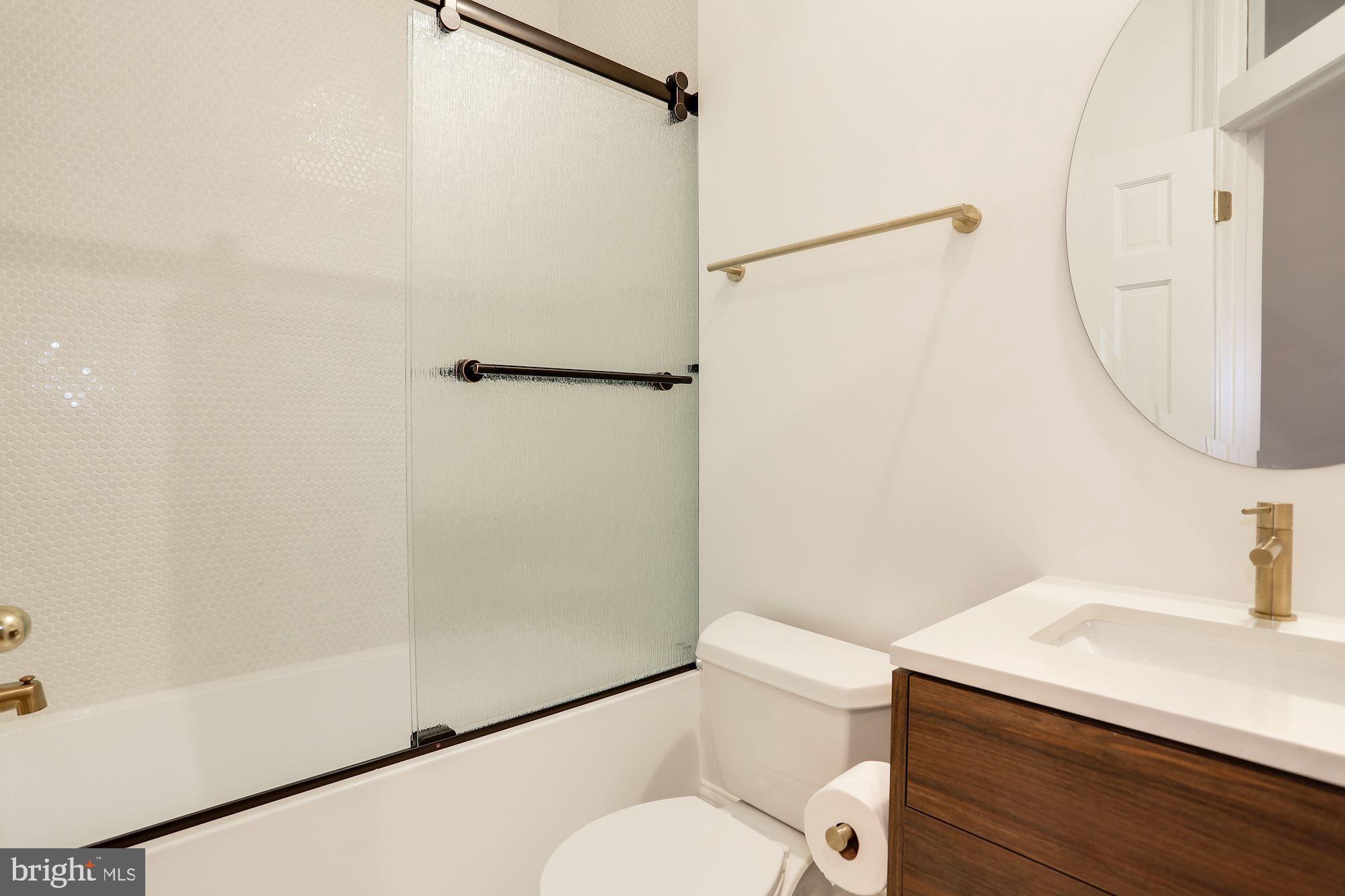 1515 P Street Northwest, Unit 2 Washington, DC 20005 - Photo 12 of 17 Guest Bathroom on Main Level